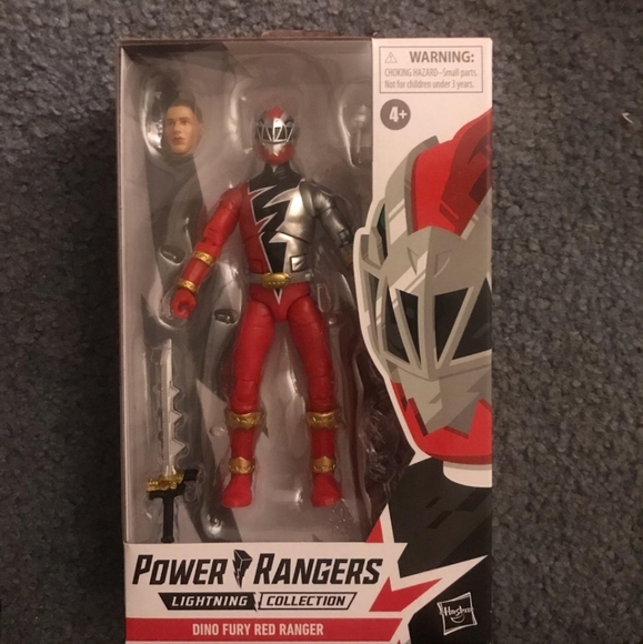 Power Ranger Toys Power Rangers Lightning Collection Dino Fury Red